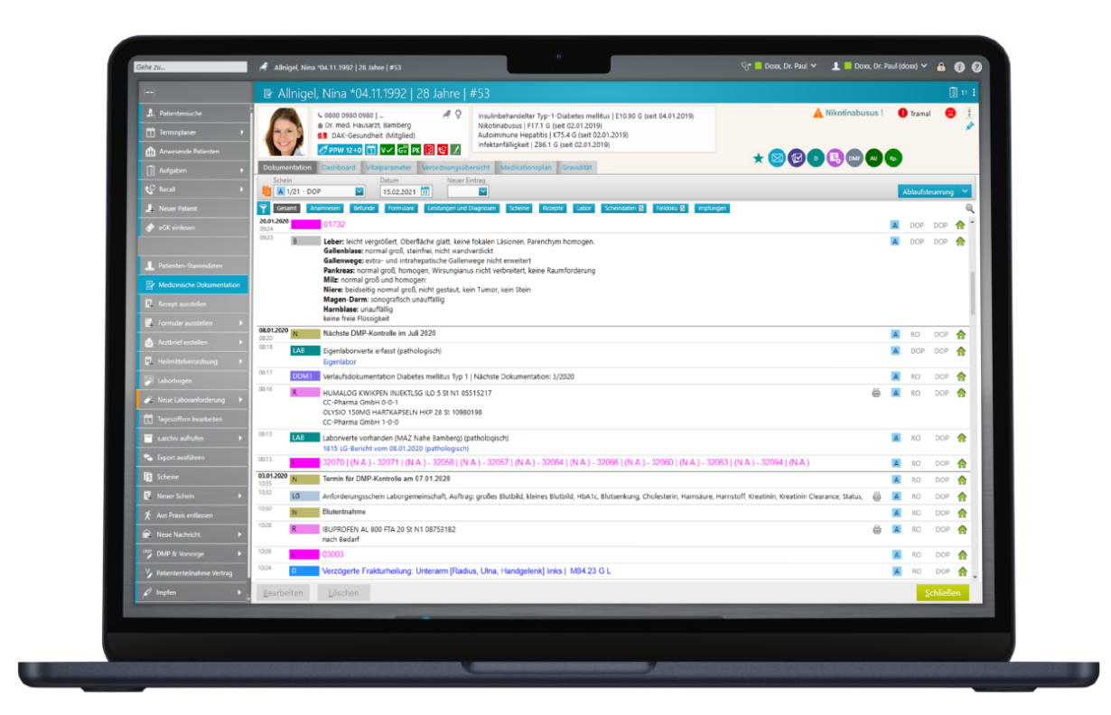 medatixx patient mockup