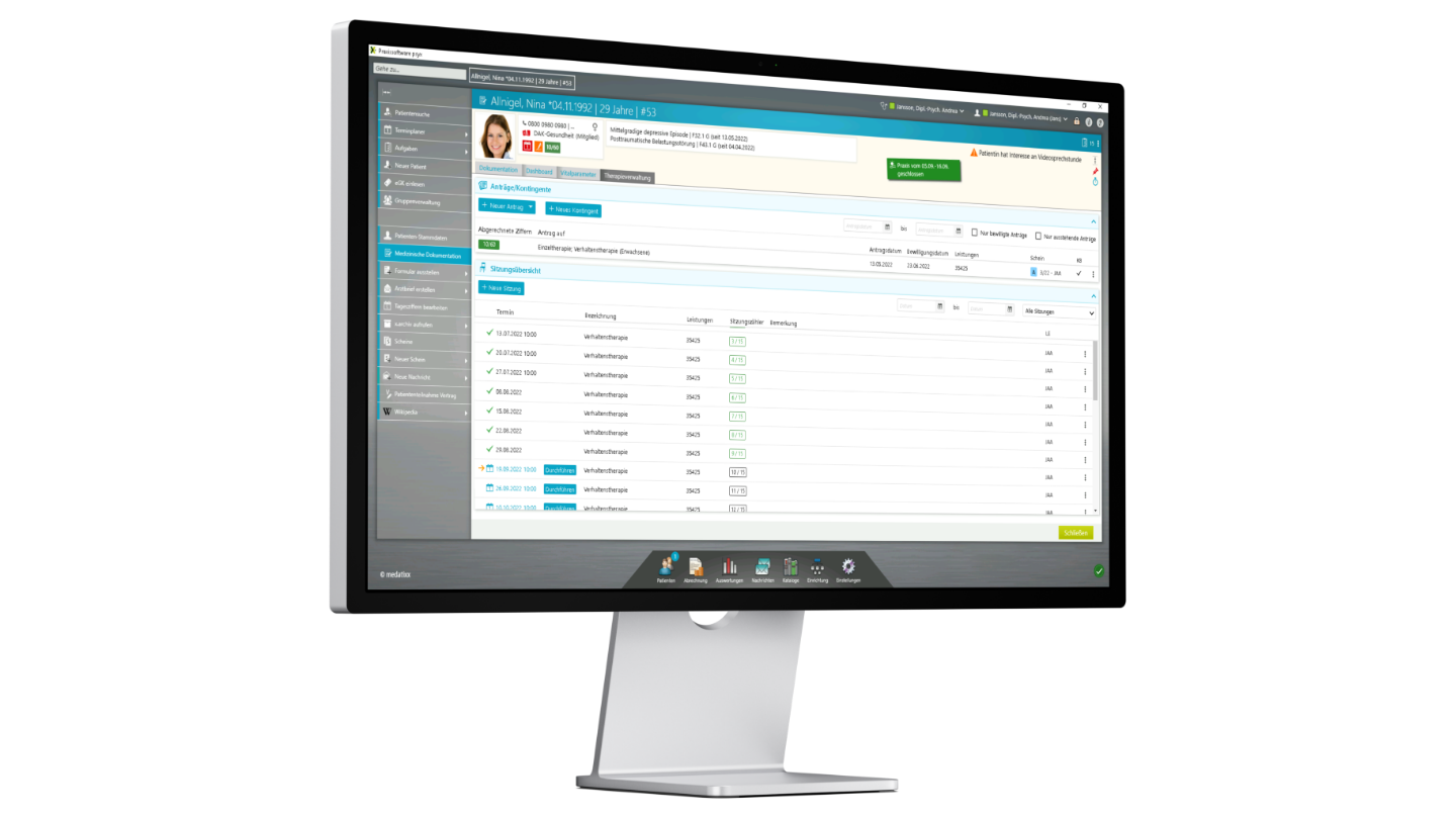 psyx Monitor Mockup